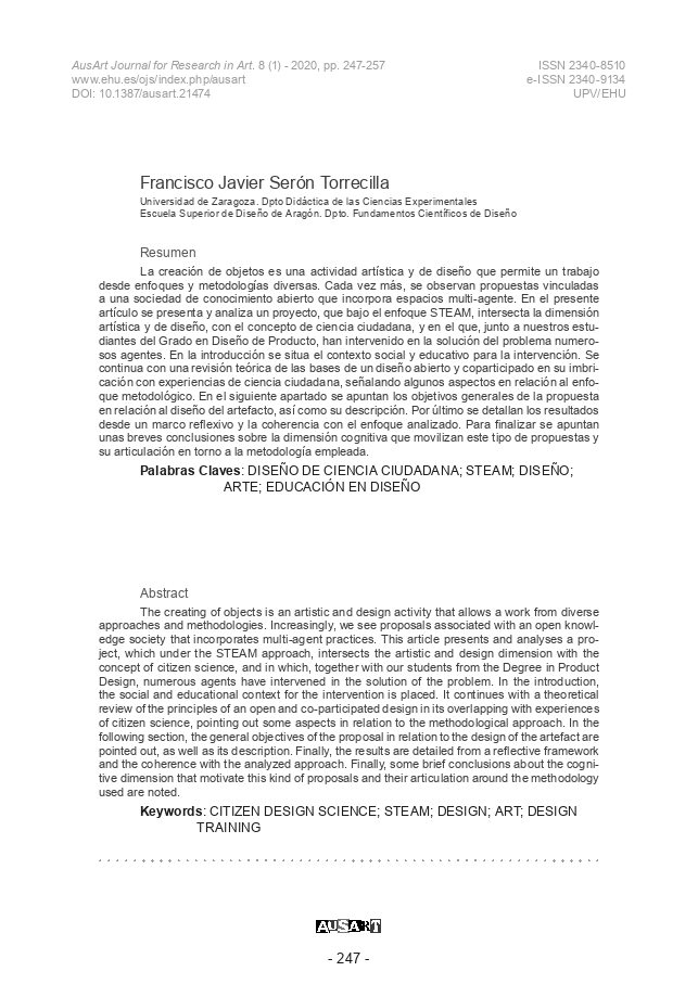 El enfoque STEAM: Diseño participativo en una experiencia de ciencia ciudadana