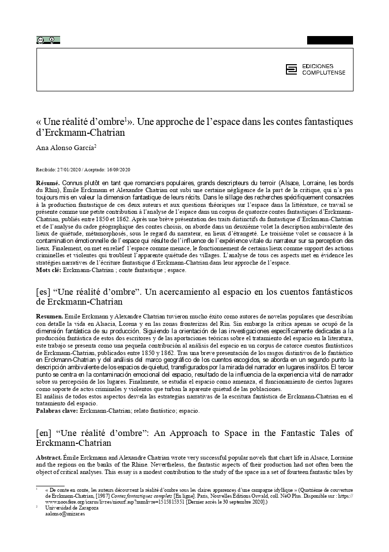 « Une réalité d’ombre ». Une approche de l’espace dans les contes fantastiques d’Erckmann-Chatrian